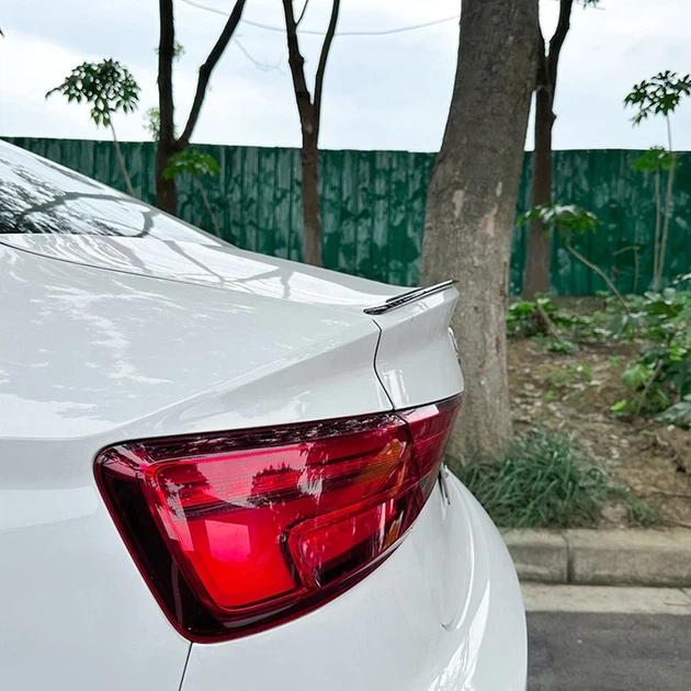 Спойлер багажника Audi A3 S3 8V 2014-2020 сабля S-стиль черный глянец - изображение 8