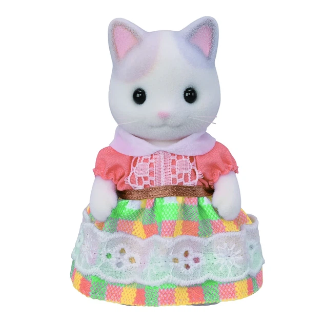 Ігровий набір Sylvanian Families Сім'я котів Лате (5738) Latte Cat Family 5738 - зображення 14
