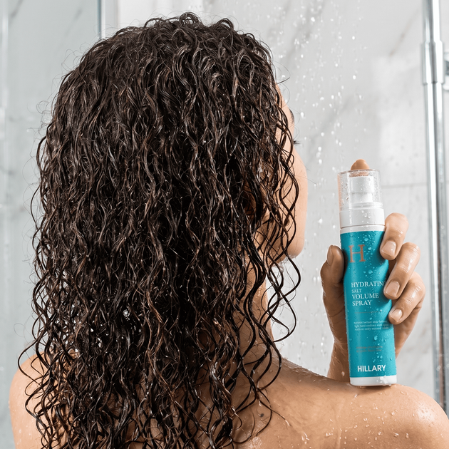 Сольовий текстурувальний спрей для волосся Hydrating Salt Volume Hair Spray Hillary 100 мл 4823116603332 - Фото 5 Сольовий текстурувальний спрей для волосся Hydrating Salt Volume Hair Spray Hillary 100 мл 4823116603332 - зображення 5