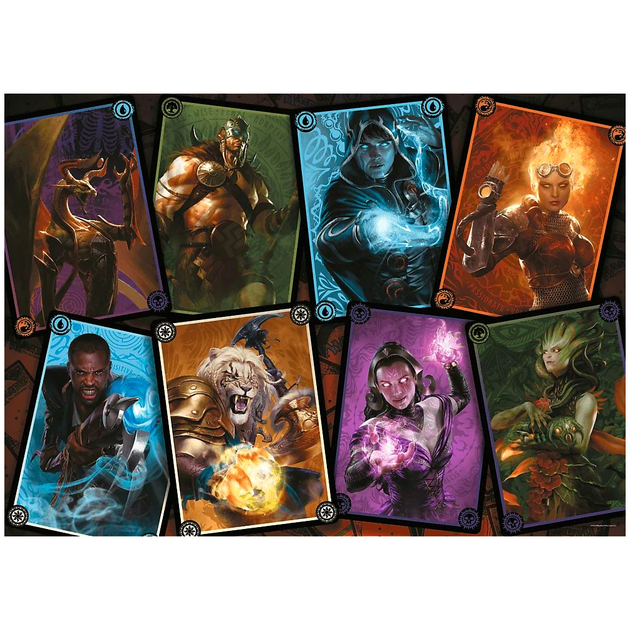 Пазли 1000 елементів персонажі для прихильників Magic: The Gathering Trefl MC-7762 - зображення 2