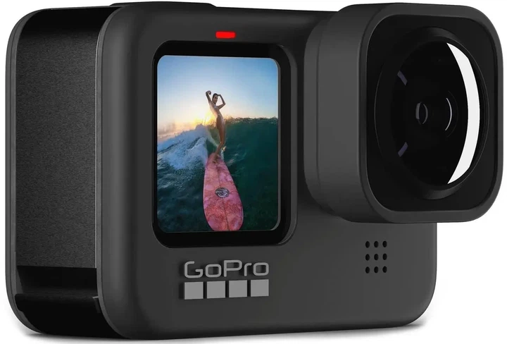 Модульна лінза GoPro Max Lens Mod для HERO9, HERO10, HERO11, HERO12 Black, аксесуари для екшн-камери GoPro - зображення 4