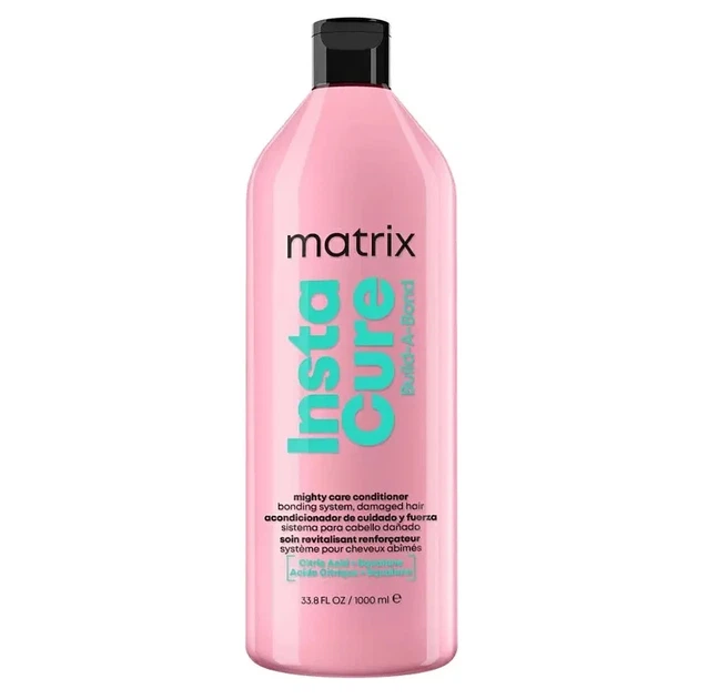 Кондиціонер MATRIX Total Results Insta Cure Build-A-Bond Conditioner 1000 мл з бондингом для зміцнення дуже пошкодженого волосся - Фото 1 Кондиціонер MATRIX Total Results Insta Cure Build-A-Bond Conditioner 1000 мл з бондингом для зміцнення дуже пошкодженого волосся - изображение 1