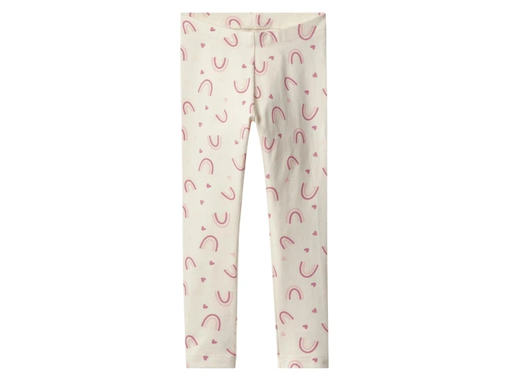 Лосини набір 2 шт. для дівчинки Lupilu LYCRA® 500032 110-116 см (4-6 years) Різнобарвний - зображення 4