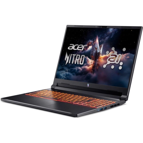 Ноутбук Acer Nitro V 16 AI ANV16-61-R3W6 (NH.QYZET.005) AMD Ryzen AI 9 365 32/1TB RTX 5070 Black - Фото 6 Ноутбук Acer Nitro V 16 AI ANV16-61-R3W6 (NH.QYZET.005) AMD Ryzen AI 9 365 32/1TB RTX 5070 Black - зображення 6