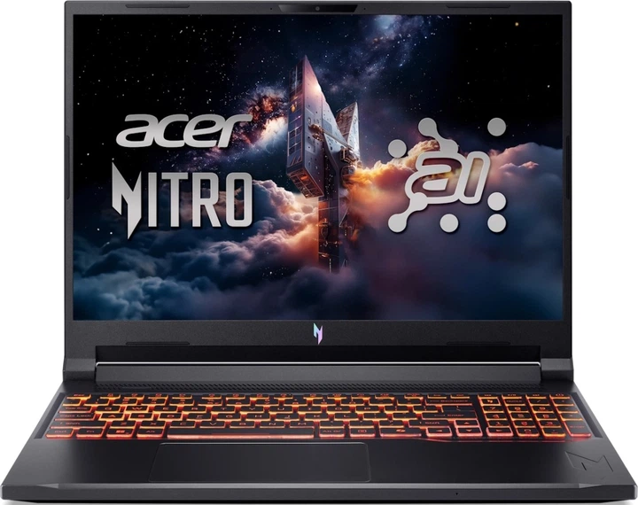 Ноутбук Acer Nitro V 16 AI ANV16-61-R3W6 (NH.QYZET.005) AMD Ryzen AI 9 365 32/1TB RTX 5070 Black - Фото 7 Ноутбук Acer Nitro V 16 AI ANV16-61-R3W6 (NH.QYZET.005) AMD Ryzen AI 9 365 32/1TB RTX 5070 Black - зображення 7