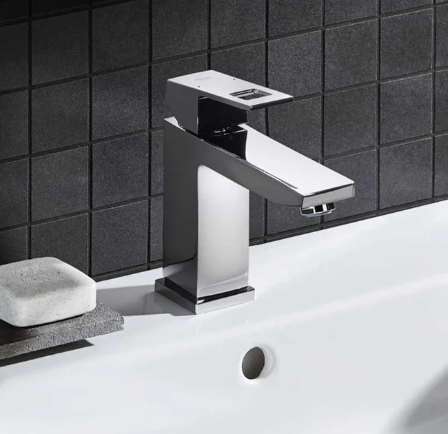 Grohe Eurocube Смеситель для раковины M-размера, хром (23446000) - Фото 6 Grohe Eurocube Смеситель для раковины M-размера, хром (23446000) - изображение 6