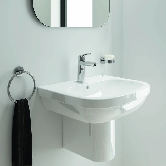 Grohe Eurosmart New Смеситель для раковины M, хром (23322003) - Фото 8 Grohe Eurosmart New Смеситель для раковины M, хром (23322003) - изображение 8