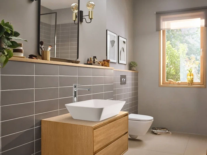 HANSGROHE Rebris E Смеситель для раковины высокий, хром (72591000) - изображение 2