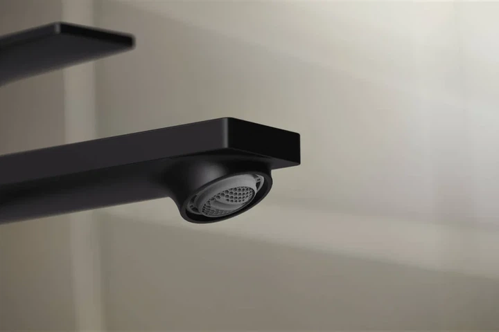 Hansgrohe Rebris E Смеситель для раковины, черный (72591670) - изображение 4