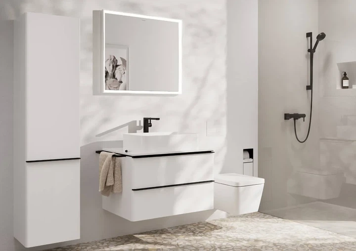 Hansgrohe Tecturis E Смеситель для раковины 240, черный матовый (73070670) - изображение 2