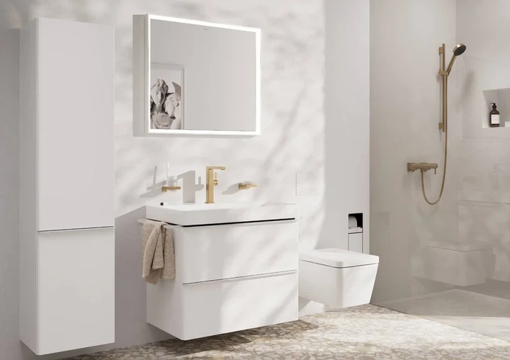 Hansgrohe Tecturis E Змішувач для раковини, шліфована бронза (73060140) - зображення 2