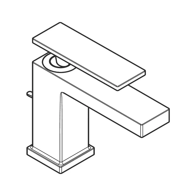 Hansgrohe Tecturis E 80 CoolStart Смеситель для раковины, хром (73002000) - изображение 3