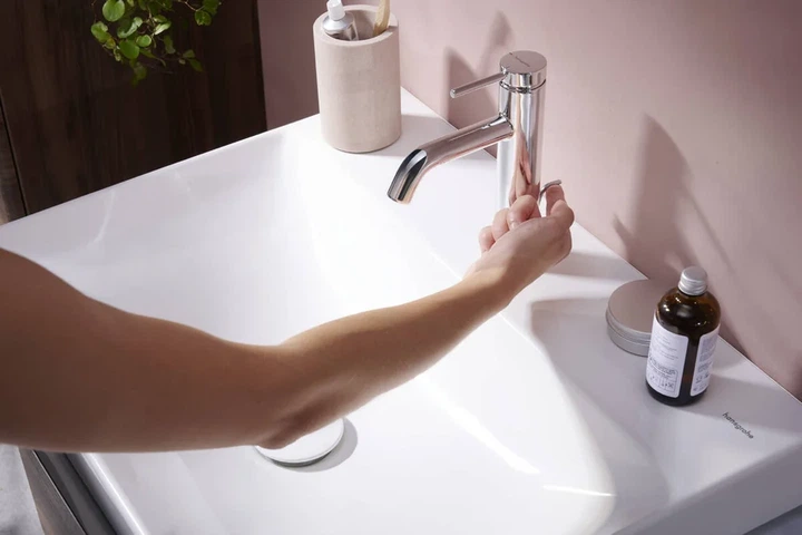 Hansgrohe Tecturis S Смеситель для раковины, хром (73310000) - Фото 4 Hansgrohe Tecturis S Смеситель для раковины, хром (73310000) - изображение 4