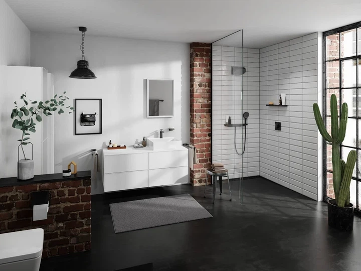 HANSGROHE Tecturis E Змішувач для раковини, чорний матовий (73011670) - зображення 2