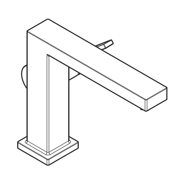 Hansgrohe Tecturis E Смеситель для раковины, хром (73020000) - изображение 5