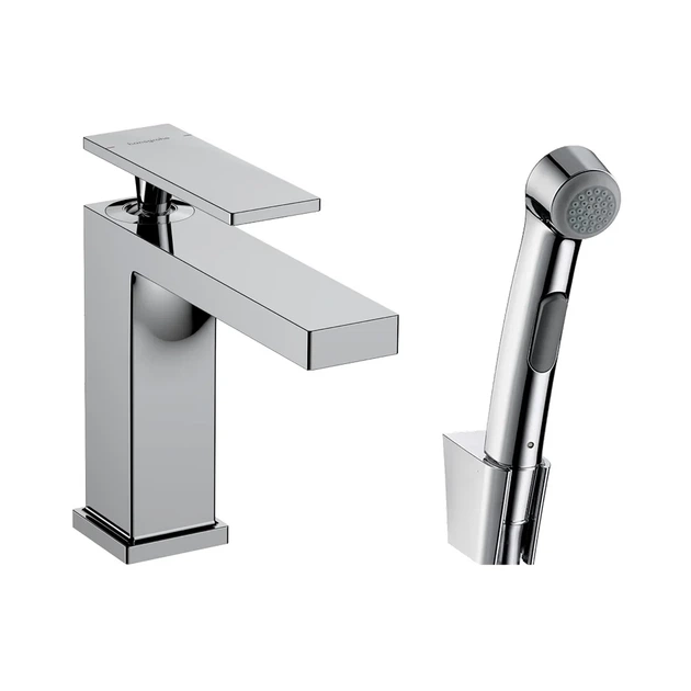 Hansgrohe Tecturis E Смеситель раковины, хром (73210000) - Фото 1 Hansgrohe Tecturis E Смеситель раковины, хром (73210000) - изображение 1
