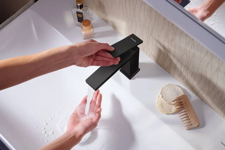 Hansgrohe Tecturis E Смеситель для раковины, черный матовый (73010670) - изображение 2