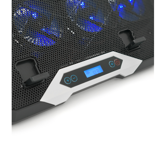 Подставка для ноутбука IceCoorel K10 17" LED display RGB подсветка - изображение 3