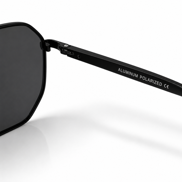 Солнцезащитные очки POLARIZED P333 Авиатор C1 Поляризация Алюминиевая оправа Защита UV400 - изображение 11