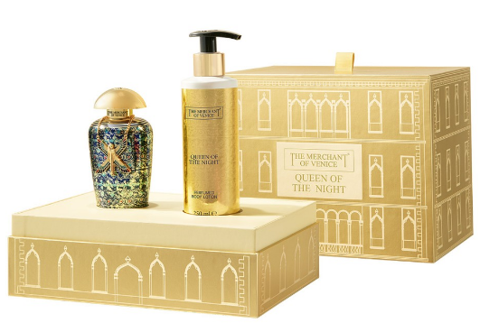 Zestaw damski The Merchant of Venice Woda perfumowana damska Queen of the Night 100 ml + Balsam do ciała 250 ml (679602001281) - obraz 2