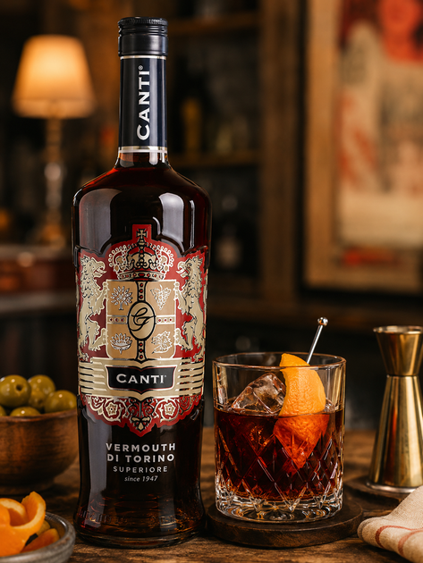Вермут Canti Vermouth Superior Rosso 1 л 18% (8005415062737) - изображение 2