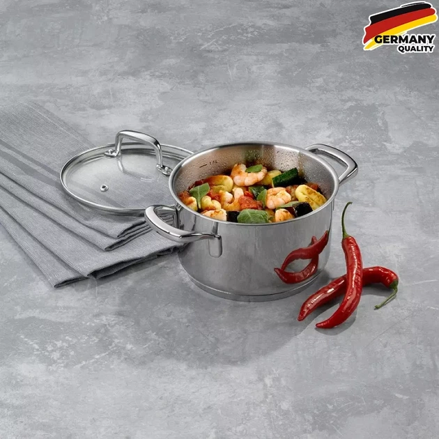 Каструля з кришкою KELA Flavoria 16 см 1,6 л (10174) - зображення 2