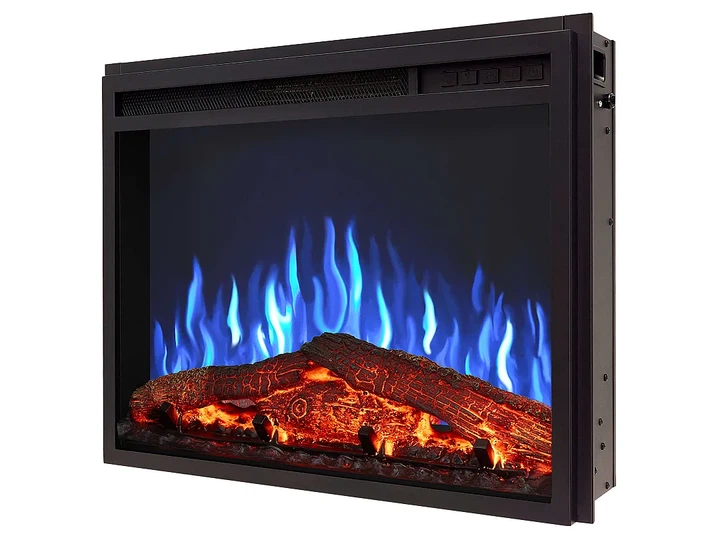 Электрокамин ArtiFlame AF24 Multicolor 3D визуализации пламени 3 цвета со звуком потрескивания дров с обогревом - изображение 3