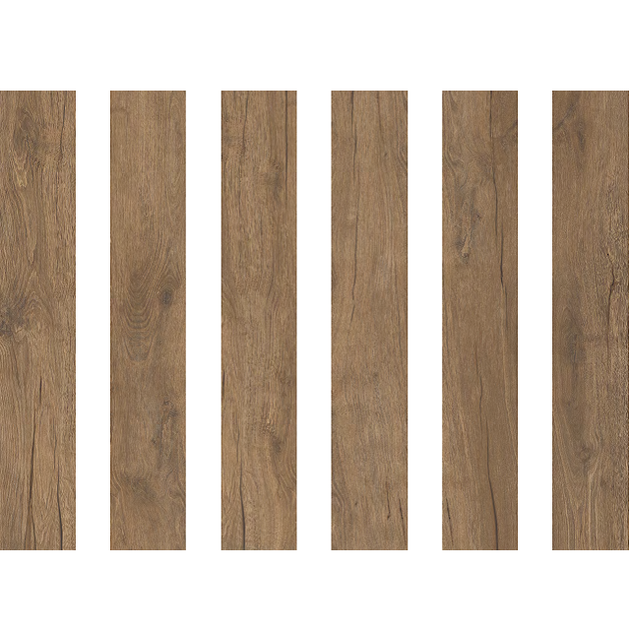 Керамогранітна плитка Cersanit Honeywood Brown Matt Rect 20x120 - изображение 4