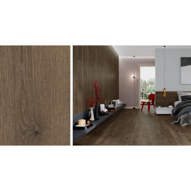Керамогранітна плитка Cersanit Elmwood Brown Mat Rect 20x120 - изображение 4