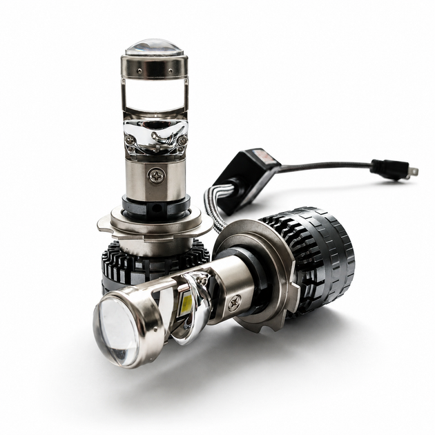 LED міні-лінзи H7 STELLAR ML45 45W CANBUS 6000K 3500LM в рефлекторну фару - Комплект 2 шт. - изображение 4