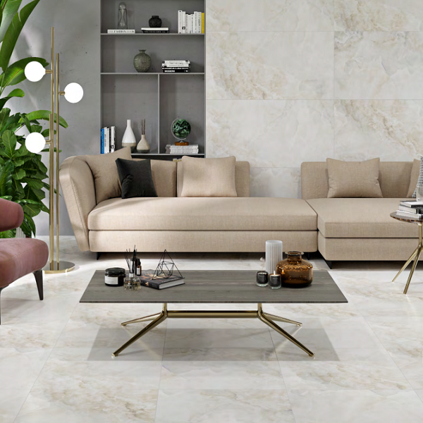 Керамогранітна плитка Cersanit Randy Cream Satin Rect 60x60 - изображение 2