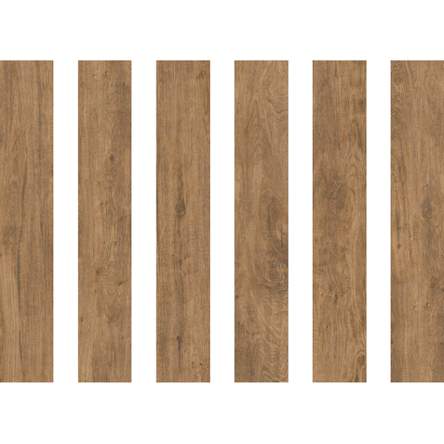 Керамогранітна плитка Cersanit Brantwood Brown Matt Rect 20x120 - изображение 4