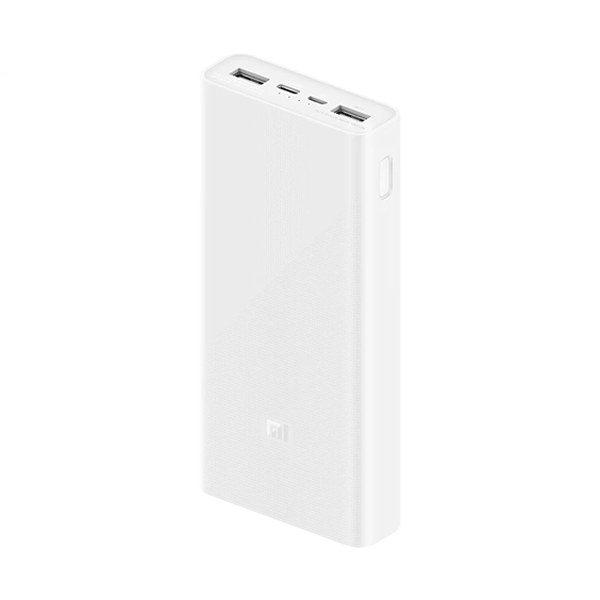 УМБ портативне зарядне Power Bank Xiaomi Mi 3 PLM18ZM 20000 mAh, біле - изображение 2