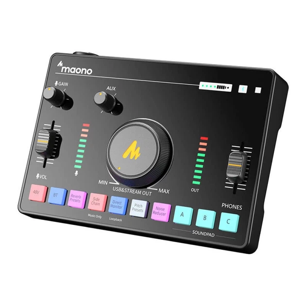 Микшер аудио Maono AMC2 Neo со звуковой картой (6972237681847) - изображение 2