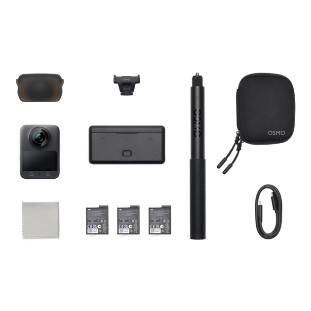 Камера DJI Osmo 360 Adventure Combo (CP.OS.00000442.01) - Фото 2 Камера DJI Osmo 360 Adventure Combo (CP.OS.00000442.01) - изображение 2