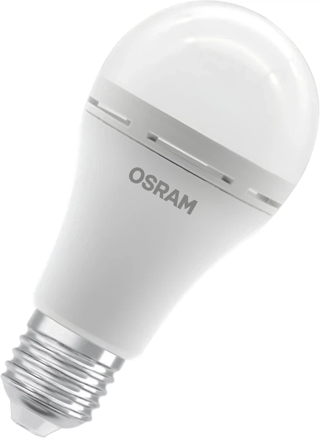 Світлодіодна лампа OSRAM LED E27 8Вт 806Лм 4000К A60 акумуляторна (4099854190131) - Фото 2 Світлодіодна лампа OSRAM LED E27 8Вт 806Лм 4000К A60 акумуляторна (4099854190131) - изображение 2