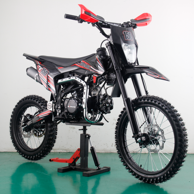 Мотоцикл Spark Pit bike SP150P-2 (Чорний з червоним) - Фото 3 Мотоцикл Spark Pit bike SP150P-2 (Чорний з червоним) - зображення 3