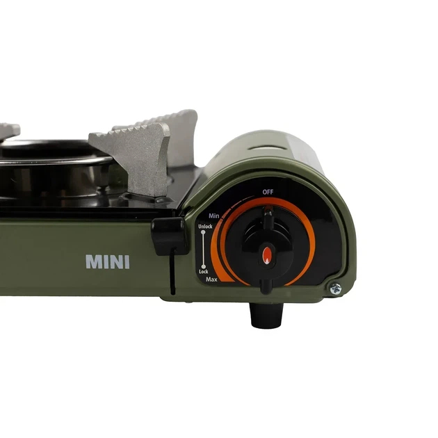 Газова туристична плита Tribe Mini T-HD-0010 портативна одноконфорочна з п’єзопідпалом, кейс - Фото 8 Газова туристична плита Tribe Mini T-HD-0010 портативна одноконфорочна з п’єзопідпалом, кейс - зображення 8