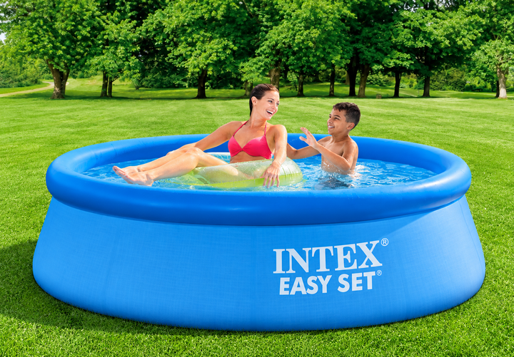 Надувной бассейн Intex 28110 Easy Set 244х76 см, 2419 л, быстрая установка - Фото 2 Надувной бассейн Intex 28110 Easy Set 244х76 см, 2419 л, быстрая установка - изображение 2