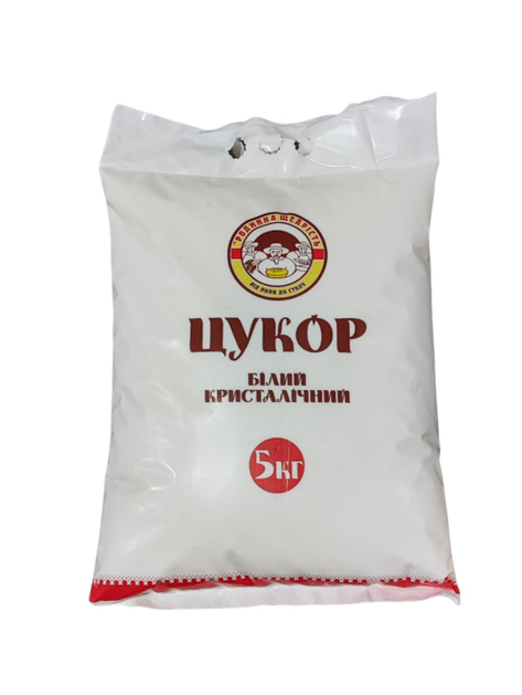 Цукор Родинна Щедрість 5 кг - Фото 1 Цукор Родинна Щедрість 5 кг - изображение 1