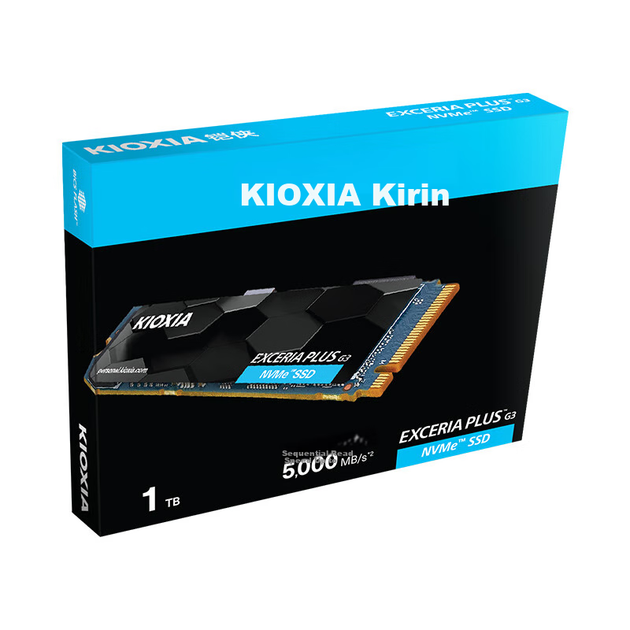 SSD диск KIOXIA EXCERIA PLUS G3 1TB M.2 2280 NVMe PCIe 4.0 x4 TLC (LSD10Z001TC8) - зображення 7