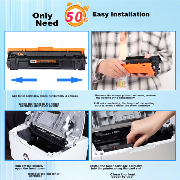 Сумісний з картриджем Tianmo для тонеру HP LaserJet Pro MFP M30w, картриджем M17a, чорнильним картриджем для принтера M17w, блоком фотобарабана M30a M29a M16a M29w M16w CF247A - зображення 7