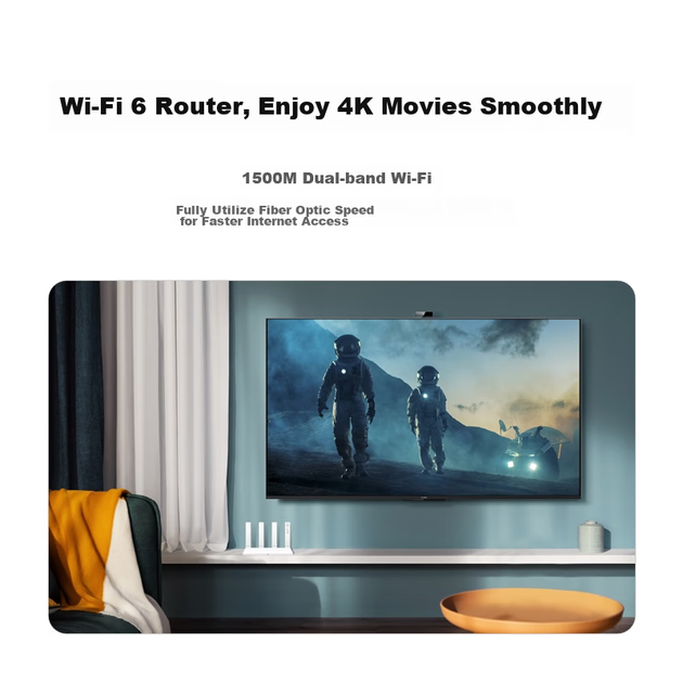 Маршрутизатор HUAWEI AX2 Pro Wi-Fi 6 двухдиапазонный с гигабитными портами - изображение 5