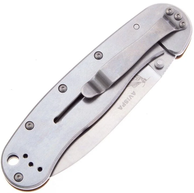 Ніж складаний ESEE Avispa, замок Frame Lock, лезо Plain Stonewashed D2, руківя Coyote Brown FRN, Тайвань, BRK1302CB - Фото 5 Ніж складаний ESEE Avispa, замок Frame Lock, лезо Plain Stonewashed D2, руківя Coyote Brown FRN, Тайвань, BRK1302CB - изображение 5