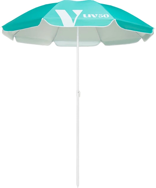 Parasol plażowy Luverno Ombra Turkusowy (L-42869) - Zdjęcie 1 Parasol plażowy Luverno Ombra Turkusowy (L-42869) - obraz 1