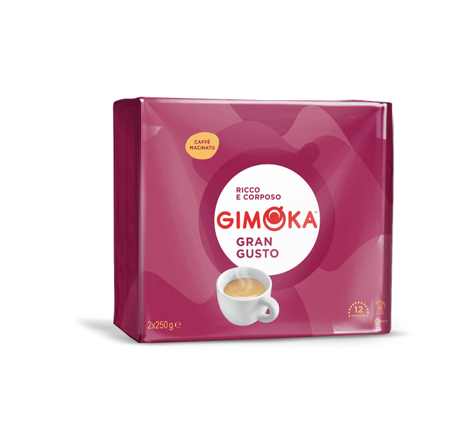 Кава мелена Gimoka GRAN GUSTO 250г - Фото 1 Кава мелена Gimoka GRAN GUSTO 250г - зображення 1