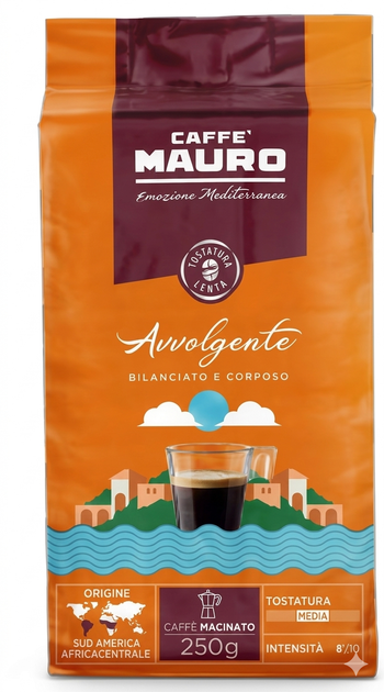 Кава мелена Mauro AWOLGENTE 250г - Фото 1 Кава мелена Mauro AWOLGENTE 250г - изображение 1