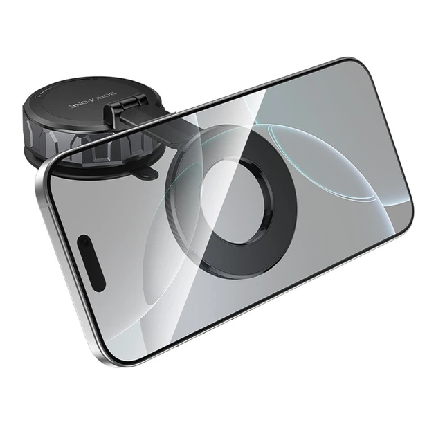 Автотримач Borofone BH140 Magnetic Ring/Vacuum - изображение 6