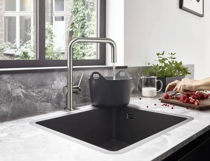 Hansgrohe Talis M54 U 220 Змішувач для кухні, сталевий (72806800) - зображення 2
