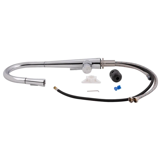 Qtap Evicka Змішувач для кухні, висувний, хром (QTEVI9135103UC) - зображення 7